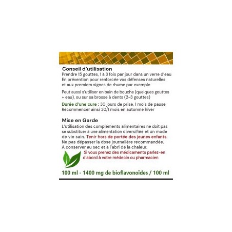 EXTRAIT DE PEPINS DE PAMPLEMOUSSE